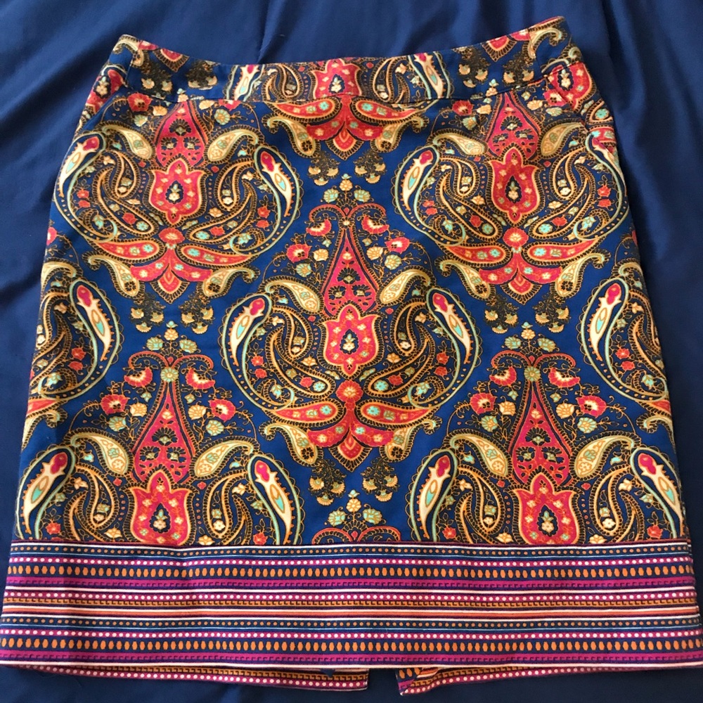 Multi colored skirt